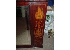 Shapland & Petter. Rare Arts & Crafts mirror or overmantle - Thumbnail 4