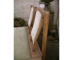 Four Well-Crafted Oak Glasgow School Benches - Thumbnail 7
