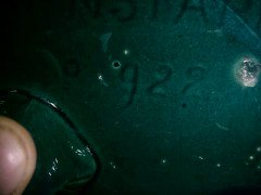 A Brannam Ware Planter with Scroll Feet & Numbered 922 - Thumbnail 4