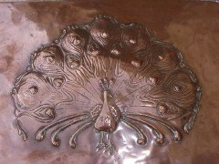 An Arts & Crafts copper coal/log box - Thumbnail 2