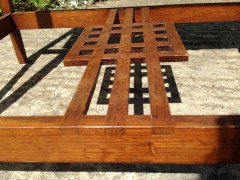 Arts & Crafts Glasgow-Style Oak Side Table - Thumbnail 4
