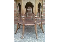 Liberty & Co. Attributed, a rare Anglo-Moorish eight leg Octagonal sidetable In the style of E. W. Godwin - Thumbnail 3