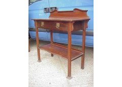 Wylie & Lochhead, attributed. A Good Quality Arts & Crafts Mahogany Buffet - Thumbnail 2