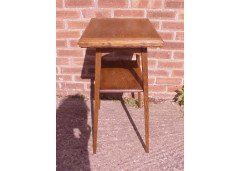Liberty & Co., attributed, Arts & Crafts Oak Folding Card Table - Thumbnail 2