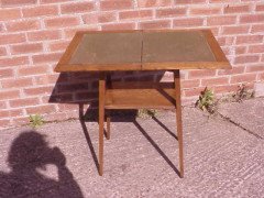Liberty & Co., attributed, Arts & Crafts Oak Folding Card Table - Thumbnail 6