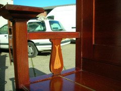 G. M. Ellwood for John Brinsmead and Sons. A mahogany and inlaid upright piano - Thumbnail 8