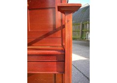 G. M. Ellwood for John Brinsmead and Sons. A mahogany and inlaid upright piano - Thumbnail 10
