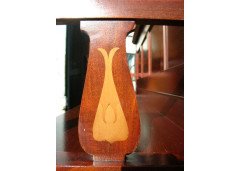 G. M. Ellwood for John Brinsmead and Sons. A mahogany and inlaid upright piano - Thumbnail 15