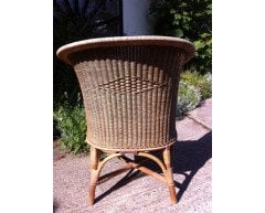 Dryad. A Good Pair of Wicker Armchair - Thumbnail 5
