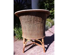Dryad of Leicester c.1920 Pair of Wicker Armchairs, Arts & Crafts Design - Thumbnail 5