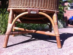 Dryad of Leicester c.1920 Pair of Wicker Armchairs, Arts & Crafts Design - Thumbnail 6