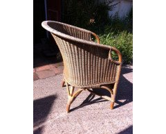 Dryad of Leicester c.1920 Pair of Wicker Armchairs, Arts & Crafts Design - Thumbnail 7