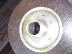 Walter Cave for Bechstein. A dark Oak with an overstrung upright underdamper action - Thumbnail 4