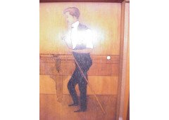 G. M. Ellwood for J. S. Henry. A firescreen in the manner of George Montague Ellwood - Thumbnail 4