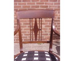 Josef Hoffmann, Style of. Made by J and J Kohn. A rare five piece Viennese Secessionist salon suite - Thumbnail 7