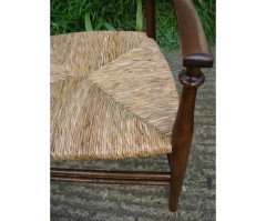 Liberty & Co. A rush seated ladder back Armchair - Thumbnail 4