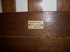 A Well-Crafted Arts & Crafts Oak hallrobe and matching hallseat - Thumbnail 10