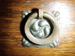 Liberty & Co., Two Arts & Crafts Oak Drop Front Bureau - Thumbnail 4