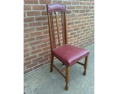 An Arts & Crafts Oak chair - Thumbnail 2