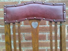 An Arts & Crafts Oak chair - Thumbnail 4