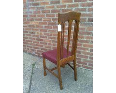 An Arts & Crafts Oak chair - Thumbnail 5