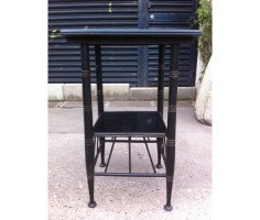E. W. Godwin. A pair of ebonised sidetable - Thumbnail 4