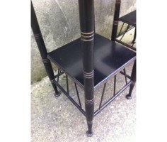 E. W. Godwin. A pair of ebonised sidetable - Thumbnail 9