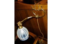 W. A. S. Benson. A very rare Arts & Crafts brass table/bed lamp - Thumbnail 3