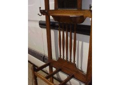 Shapland & Petter. A Top Quality Mirror Back Hallstand - Thumbnail 3