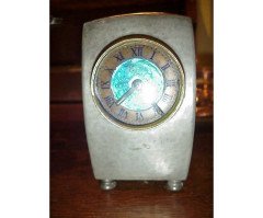 Liberty & Co. A Tudric Pewter carriage clock - Thumbnail 1