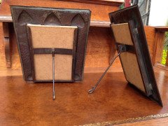 Hale. A rare pair of Arts and Crafts copper photo frame - Thumbnail 7