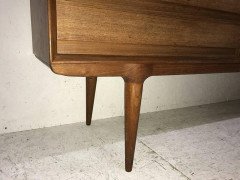 Rare Model 18 teak sideboard having four drawers and two sliding doors - Thumbnail 10
