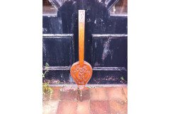 Archibald Knox for Liberty & Co. A tall pair of bellows with Celtic interlacing - Thumbnail 1