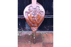 Archibald Knox for Liberty & Co. A tall pair of bellows with Celtic interlacing - Thumbnail 2