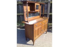 A Sweet Little Arts & Crafts Oak Sideboard with Nice Proportions - Thumbnail 3