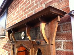 Shapland & Petter. A good Arts & Crafts hallstand - Thumbnail 5