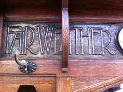 Shapland & Petter. A good Arts & Crafts hallstand - Thumbnail 6