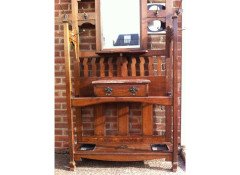 Shapland & Petter. A good Arts & Crafts hallstand - Thumbnail 10