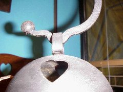 Birmingham Guild of Handicraft. A rare Arts & Crafts hand wrought iron standard lamp - Thumbnail 2
