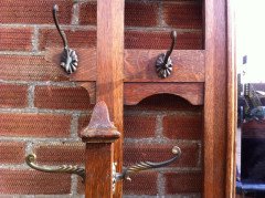 Shapland & Petter. A good Arts & Crafts hallstand - Thumbnail 12