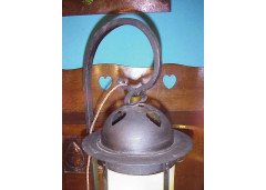 Birmingham Guild of Handicraft. A rare Arts & Crafts hand wrought iron standard lamp - Thumbnail 3