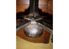 Birmingham Guild of Handicraft. A rare Arts & Crafts hand wrought iron standard lamp - Thumbnail 7