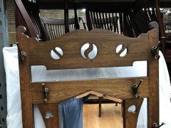 Liberty & Co., an Arts & Crafts Oak Hallstand - Thumbnail 2