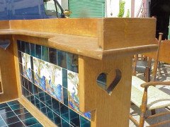 Shapland & Petter. An Arts & Crafts Oak washstand - Thumbnail 7