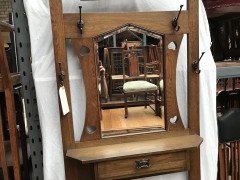 Liberty & Co., an Arts & Crafts Oak Hallstand - Thumbnail 3