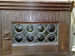 Liberty & Co., Arts & Crafts Oak Overmantel or Hanging Bookshelf - Thumbnail 6