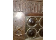 Liberty & Co., Arts & Crafts Oak Overmantel or Hanging Bookshelf - Thumbnail 7