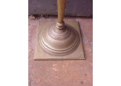 W. A. S. Benson. A brass and copper oil lamp - Thumbnail 4