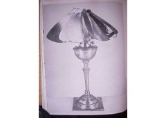W. A. S. Benson. A brass and copper oil lamp - Thumbnail 5