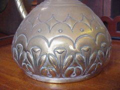WMF c.1910 Art Nouveau Brass Jug - Thumbnail 5